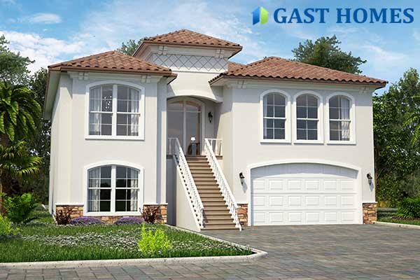 Florida Elevated House Plans