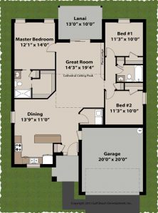 Newberry ICF home Builder plan floor plan