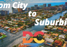Florida Suburb - city skyline beach - david christ
